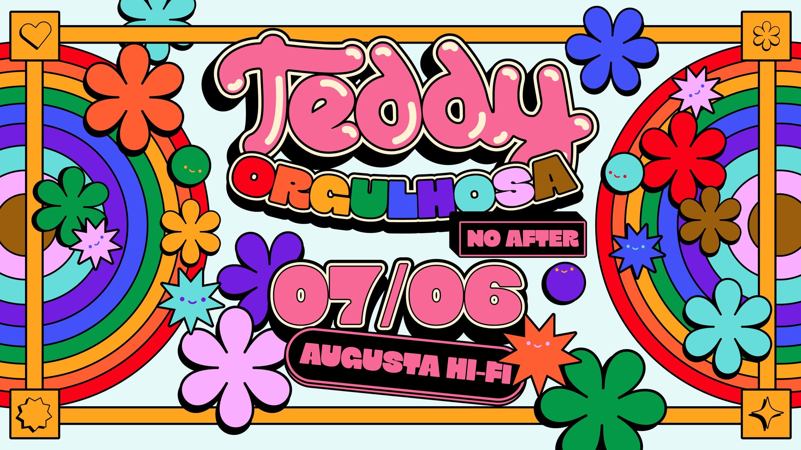 TEDDY ORGULHOSA NO AFTER